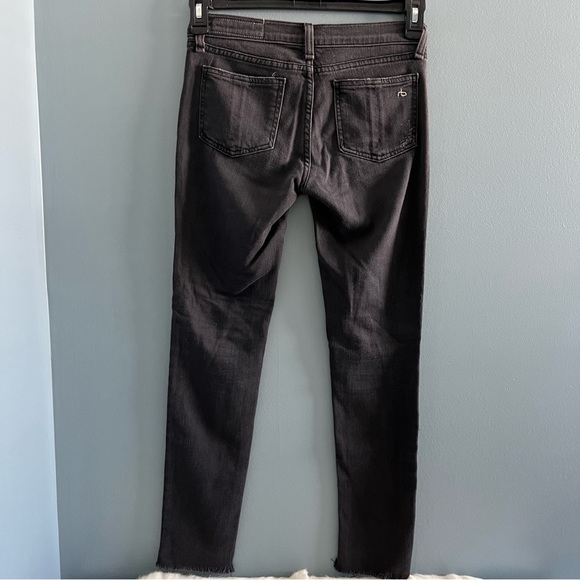 Rag & Bone Distressed Skinny Jeans - Picture 5 of 12